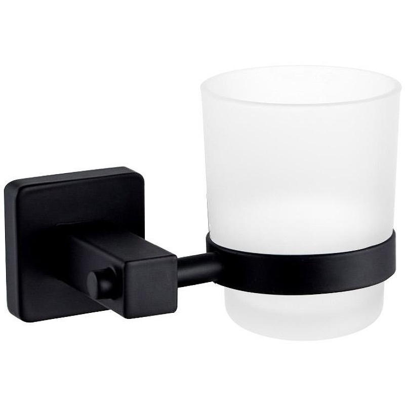 Стакан для зубных щеток Maretti Umbria Black UMB541P45 Черный матовый