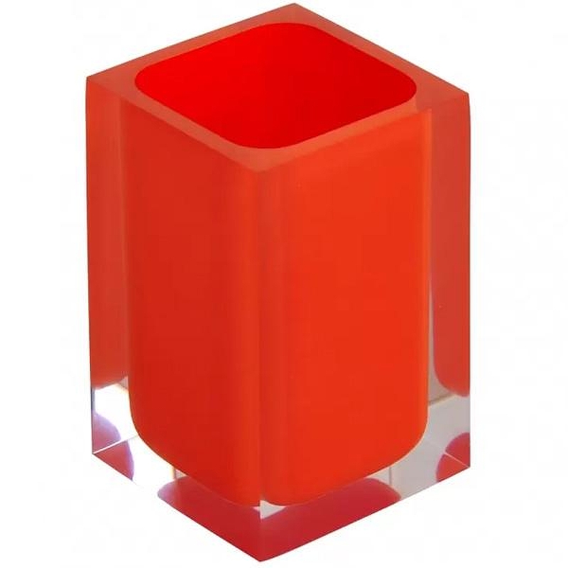 Стакан для зубных щеток Ridder Colours 22280114 Оранжевый