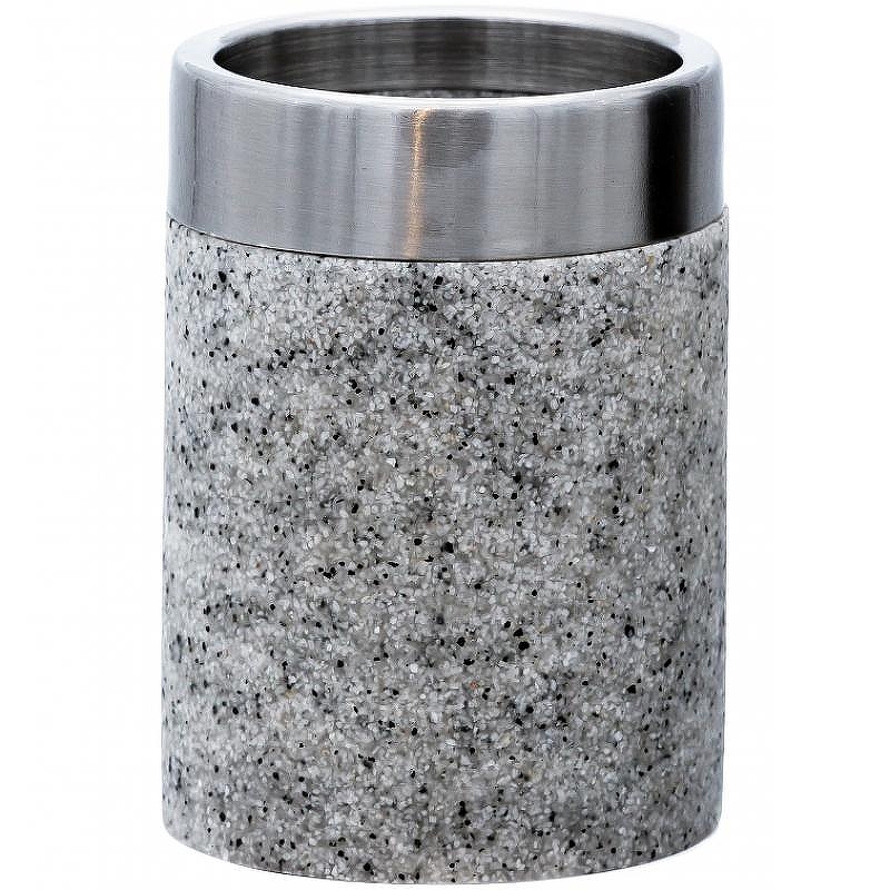 Стакан для зубных щеток Ridder Stone 22010107 Серый