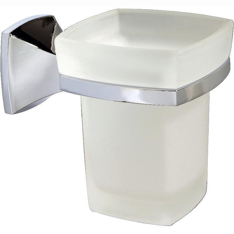Стакан для зубных щеток WasserKRAFT Wern K-2528 цвет Хром