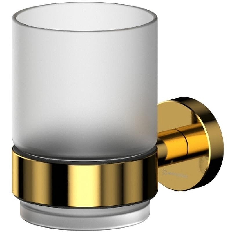 Стакан для зубных щеток Whitecross Ergo gold brushed ER2230GLB Брашированное золото
