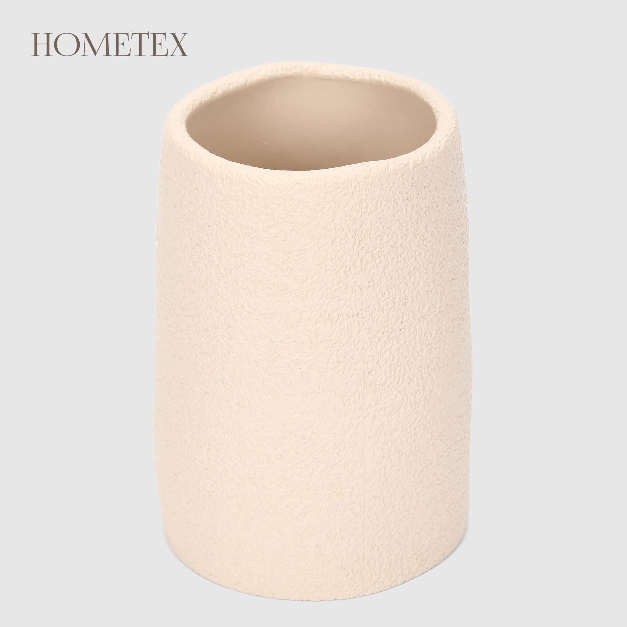 Стакан для зубных щёток Hometex Конус бежевый