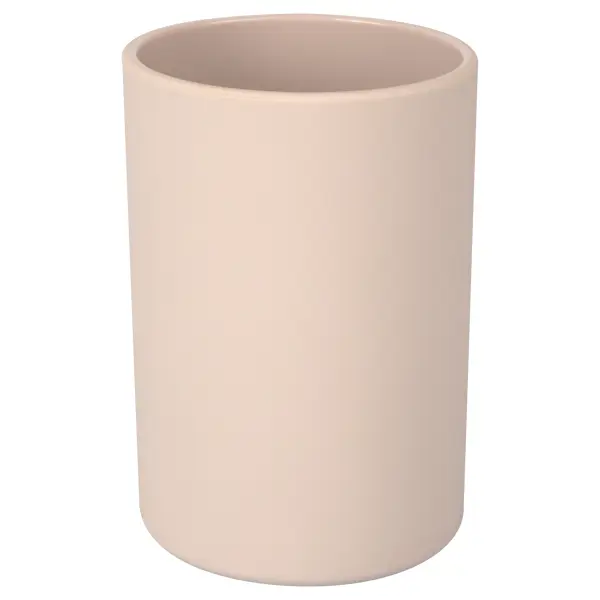 Стакан для зубных щёток Swensa Swanny Fossil4 SWP-8024BPN-03, пластик, цвет серо-розовый