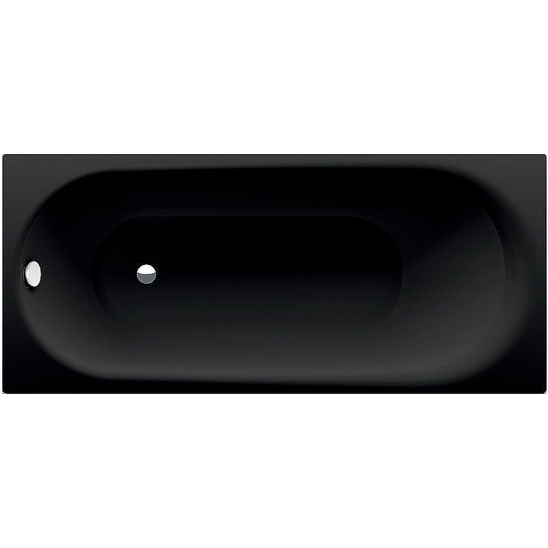 Стальная ванна Bette Comodo 180x80 1251-035 Черное дерево с шумоизоляцией