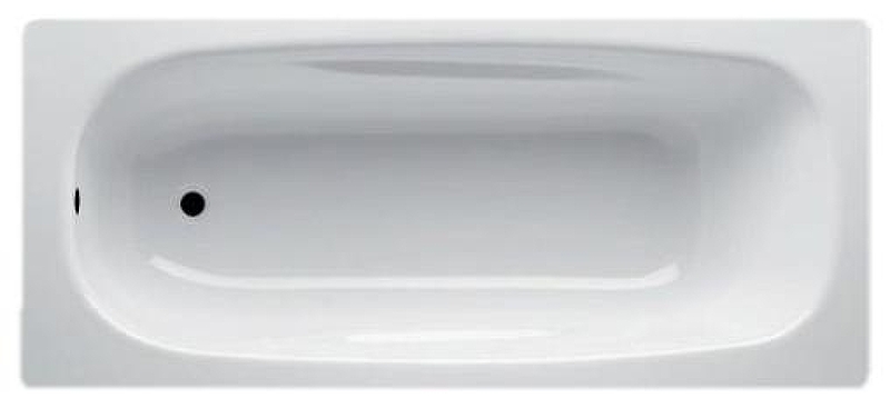 Стальная ванна BLB Universal Anatomica 170x75 B75U б/руч цвет Белый без отверстий под ручки