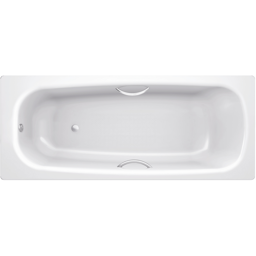 Стальная ванна BLB Universal HG B75H 170x75 с отверстиями под ручки