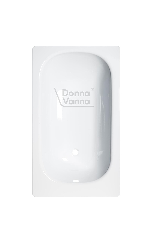 Стальная ванна ВИЗ Donna Vanna 120x70 DV-25901 цвет Белая орхидея без антискользящего покрытия