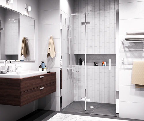 Стекло для двери WasserKRAFT Aller 10H05L 120x200 см левая