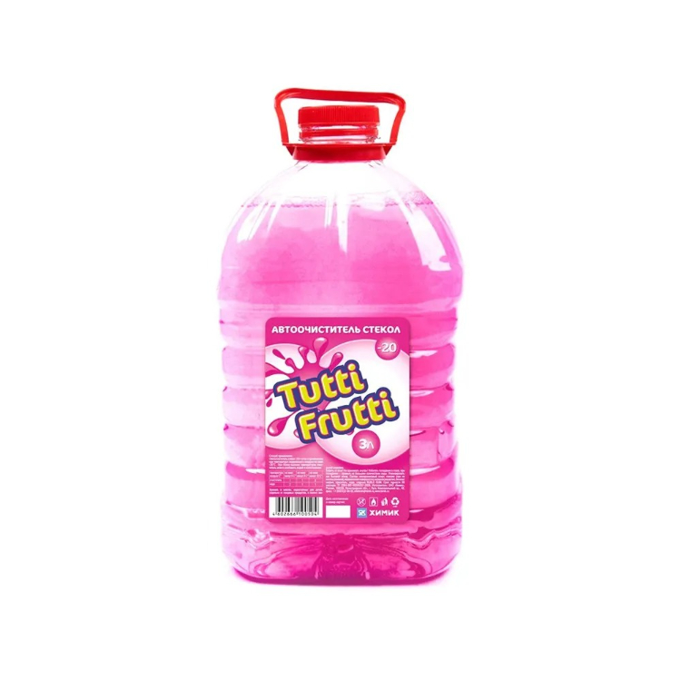Стеклоомыватель Tutti Frutti -20 ПЭТ 3 л