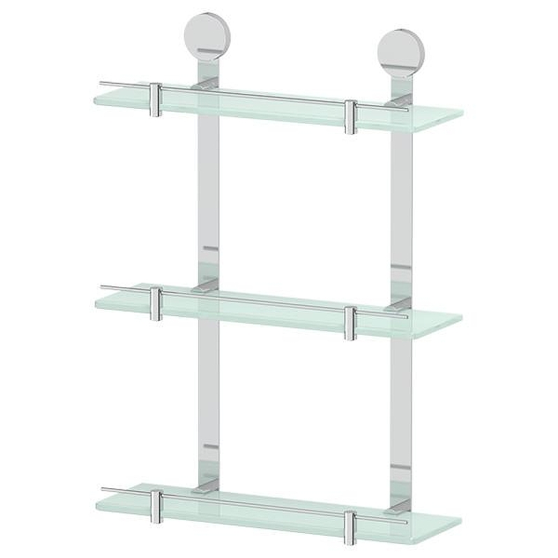 Стеклянная полка Artwelle Harmonie HAR 038 Хром