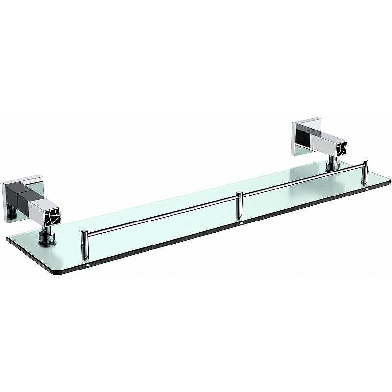Стеклянная полка CeramaLux Venezia 88611-1 Хром