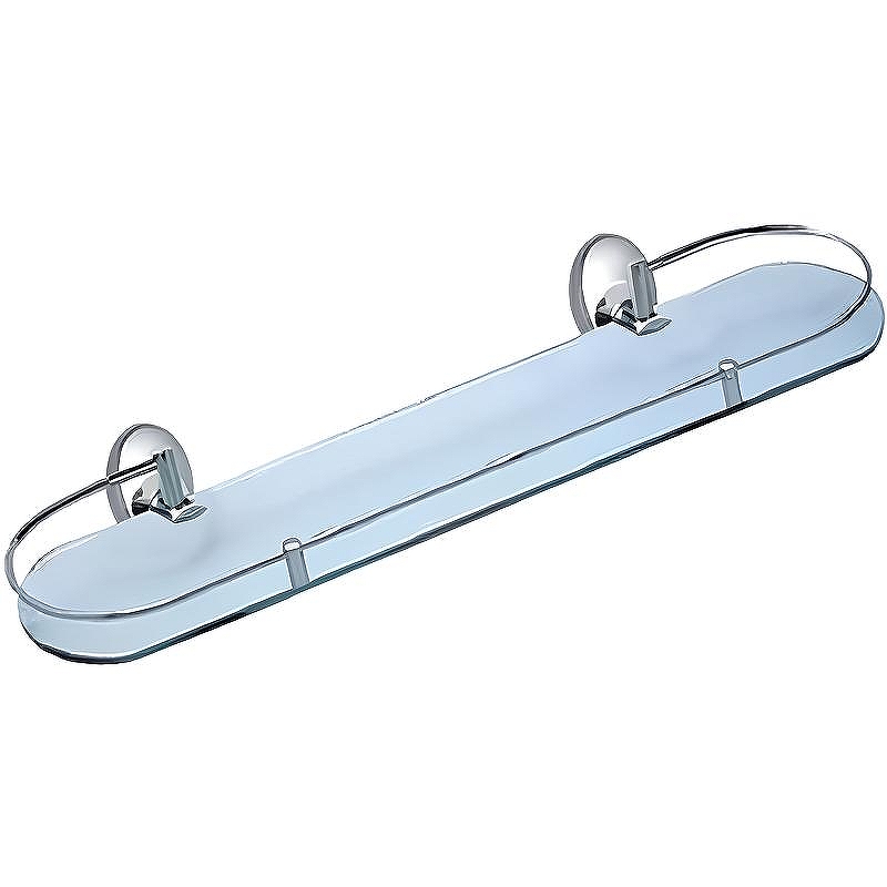 Стеклянная полка Haiba HB1607-1 Хром