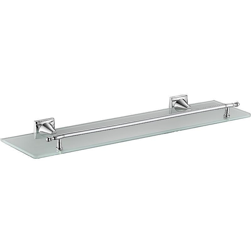 Стеклянная полка Haiba HB8507 Хром