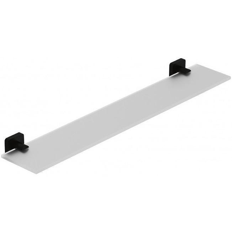 Стеклянная полка Kludi Vela S 2597339 Черная матовая