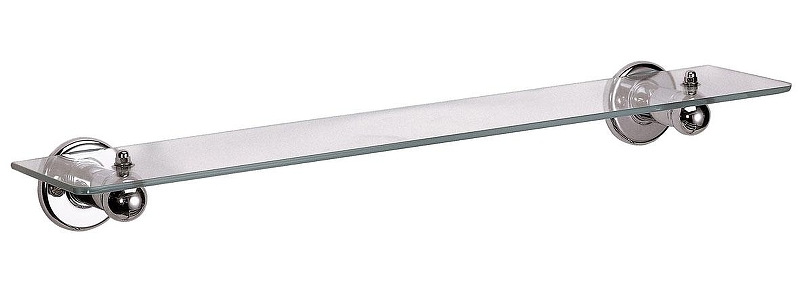 Стеклянная полка Mediclinics Medicrom AC0780C цвет Хром