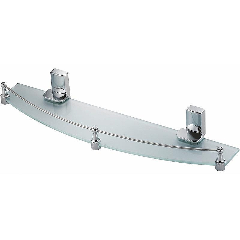 Стеклянная полка WasserKRAFT Leine K-5044 цвет Хром