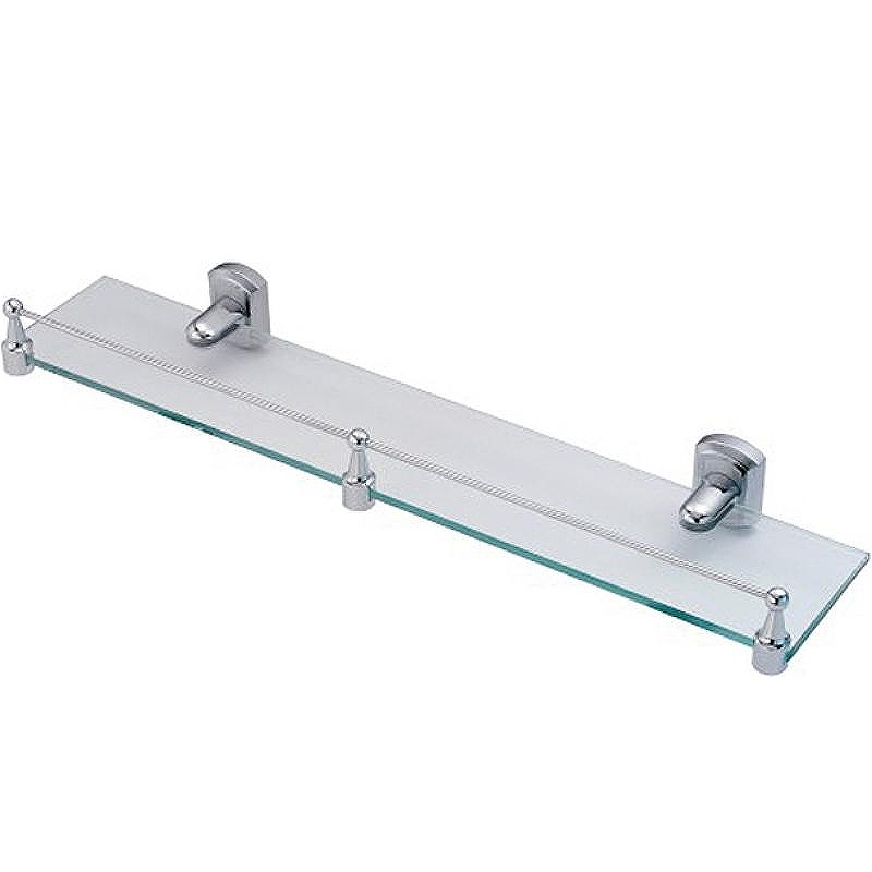 Стеклянная полка WasserKRAFT Oder K-3044 цвет Хром