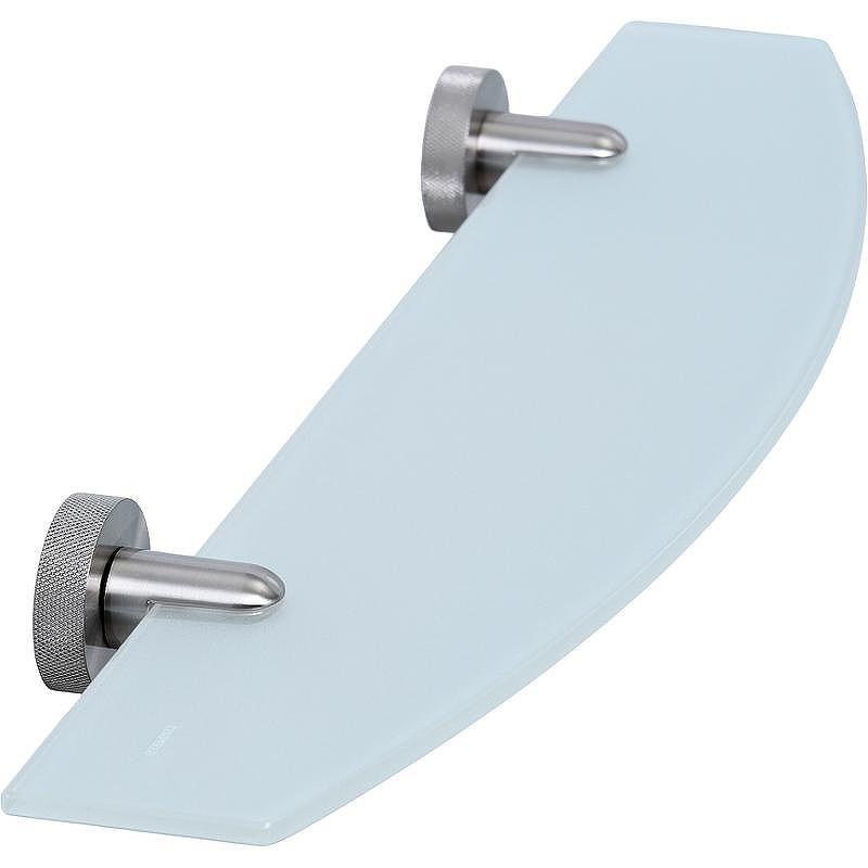 Стеклянная полка WasserKRAFT Tauber K-64424 цвет Никель