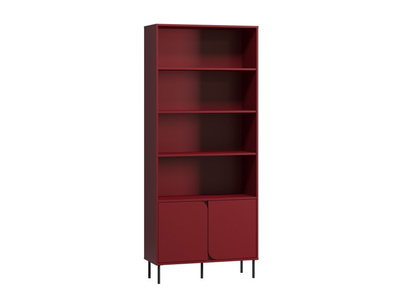 Стеллаж Блест 89x210 Бургундский