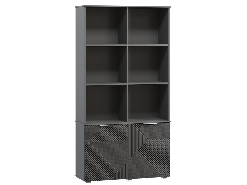 Стеллаж Шелтон 90x190 Графитовый