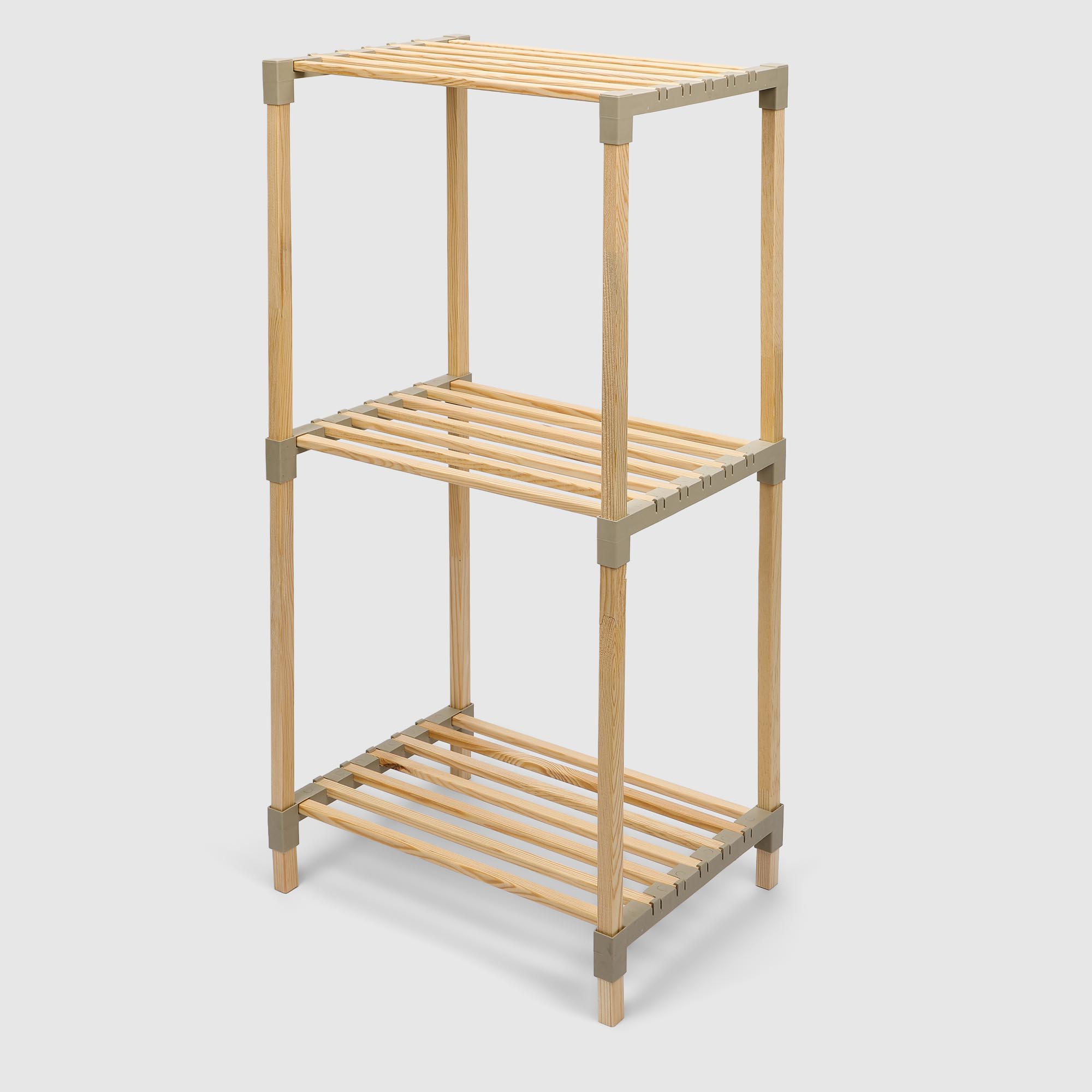Стеллаж для хранения Fixwood Fix-2053-3 бежевый 38х30х78 см