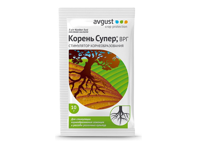 стимулятор корнеобразования AVGUST Корень Супер 10г