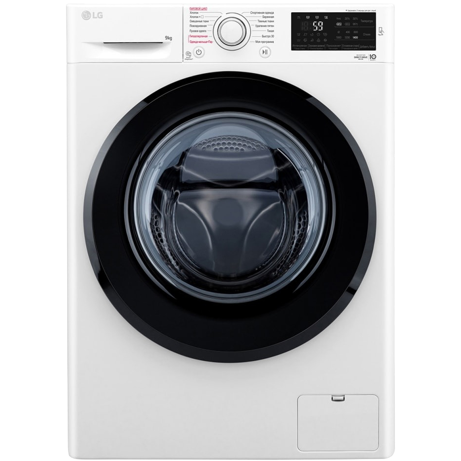 Стиральная машина LG F4M5VS6W |9КГSTEAM