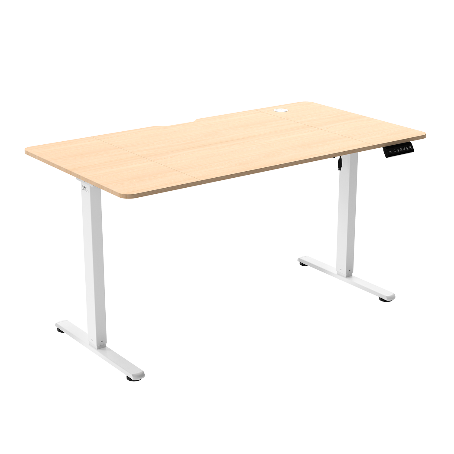 Стол компьютерный ZONE 51 e-Freeflow 140x75 Light Wood