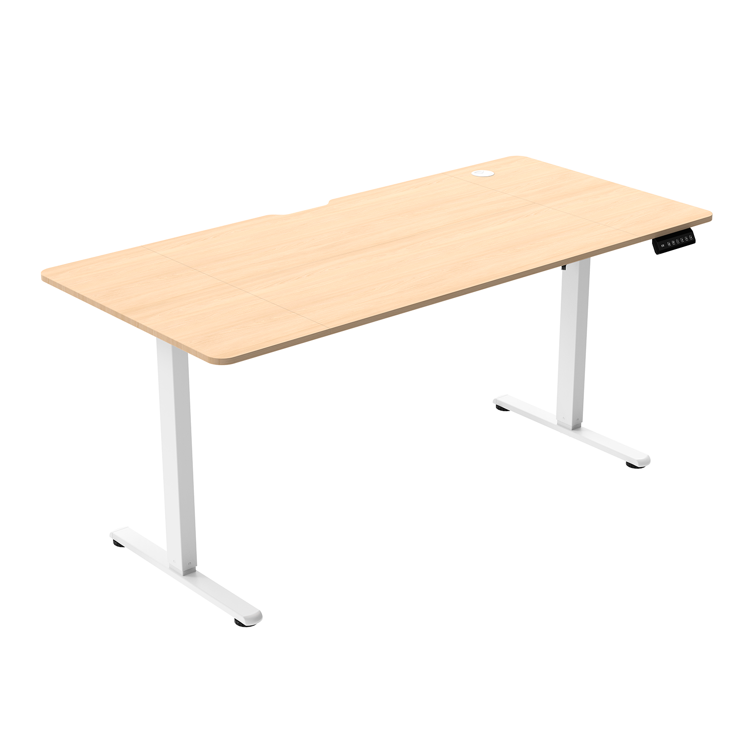Стол компьютерный ZONE 51 e-Freeflow 160x75 Light Wood