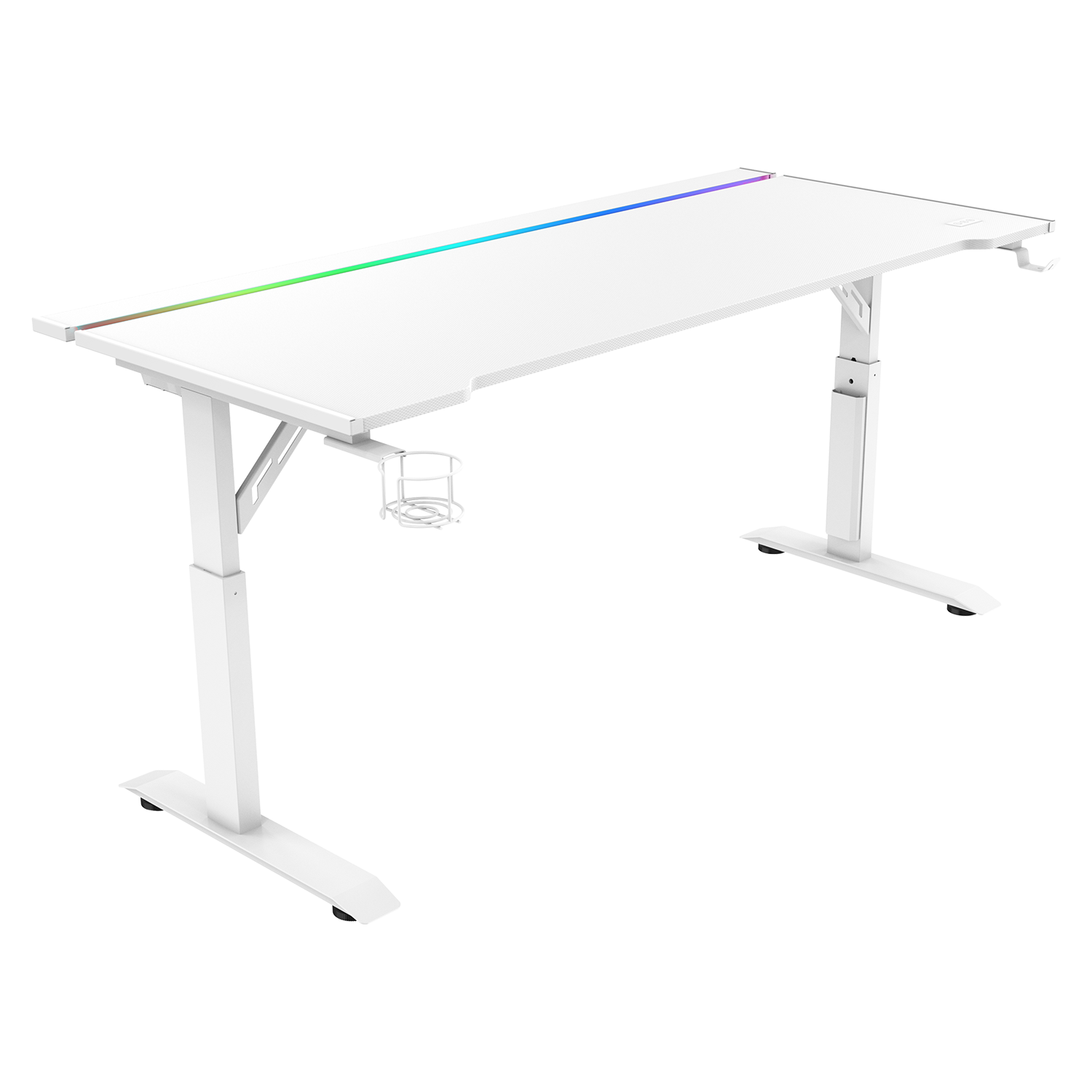 Стол компьютерный ZONE 51 RUNWAY 160 White