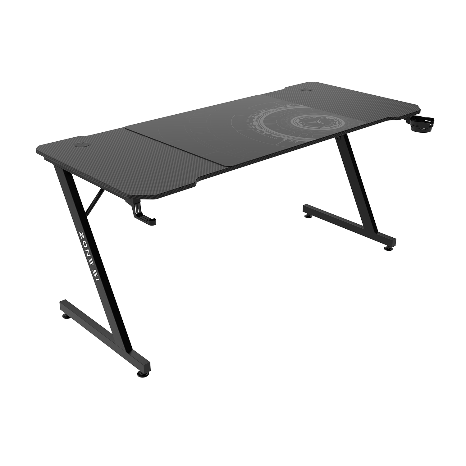 Стол компьютерный ZONE 51 TRINE 160x70 Black