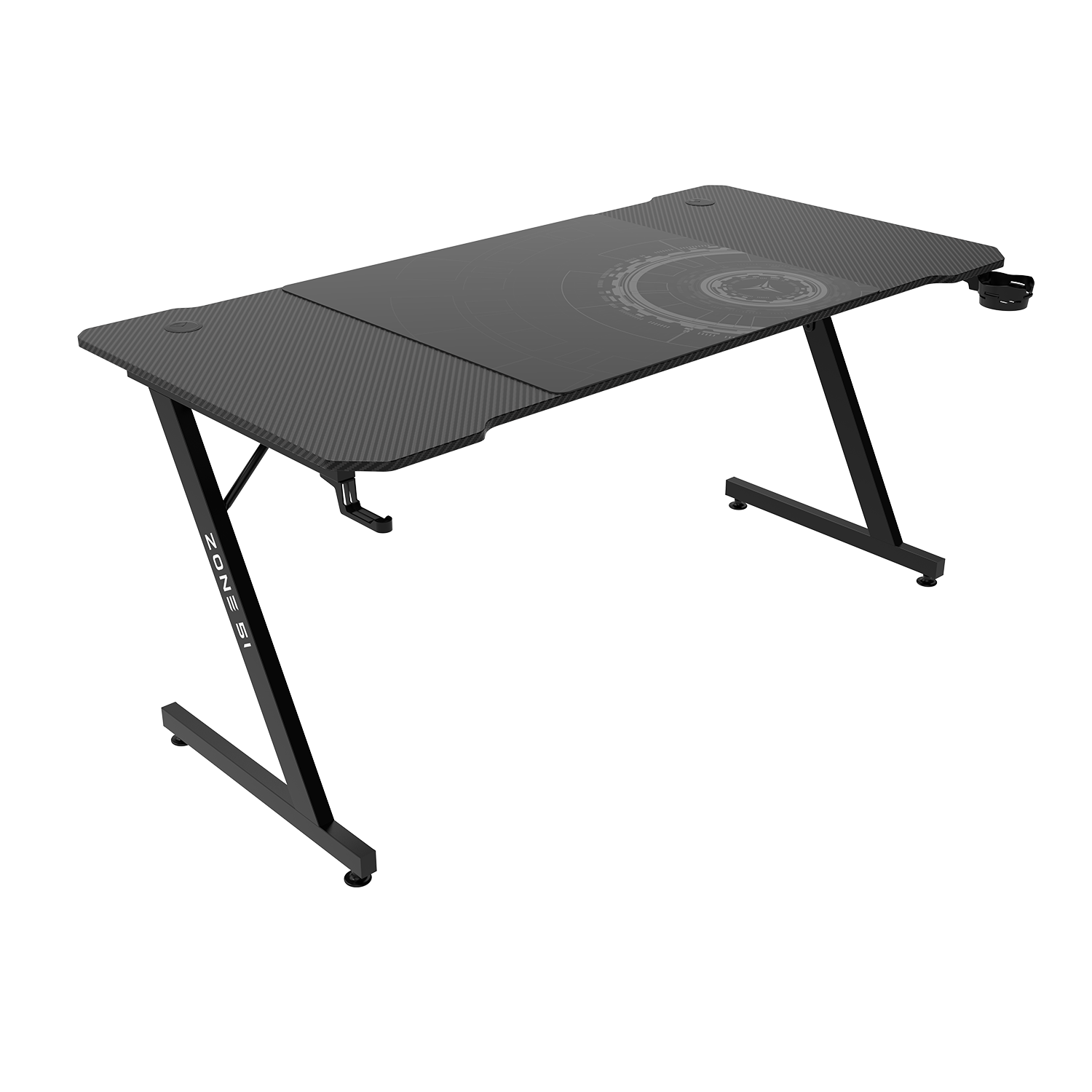 Стол компьютерный ZONE 51 TRINE 160x80 Black