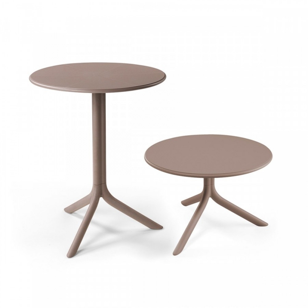 Стол Nardi Spritz тортора D60,5х40+36,5 см
