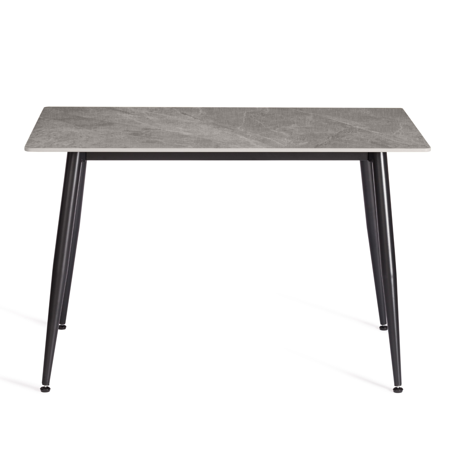 Стол TC Modern Austen керамика и металл серо-чёрный 120х80х75+1 см