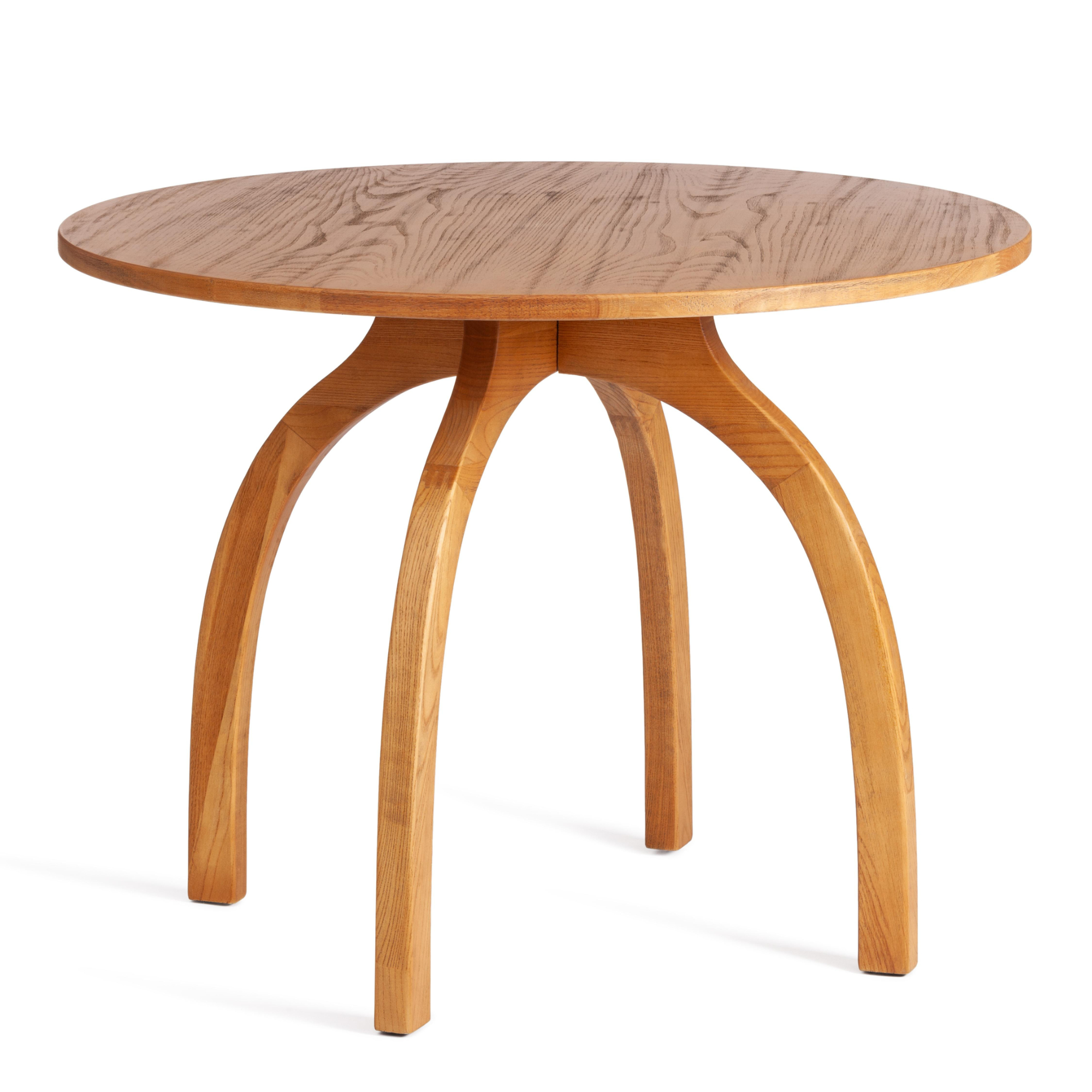 Стол ТС Thonet из вяза и МДФ в цвете груша 100х75 см