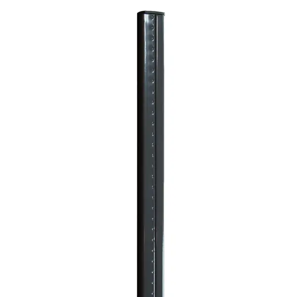 Столб для забора Grand Line 51x51 мм 2.5 м RAL 7024 серый