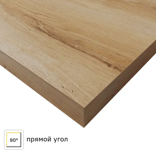 Столешница 300x60x3.8 см ЛДСП цвет дуб горный