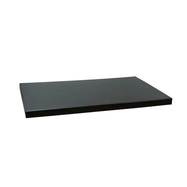 Столешница для ванной Scandi SC-80C 80x4x47 см, искусственный камень, цвет черный
