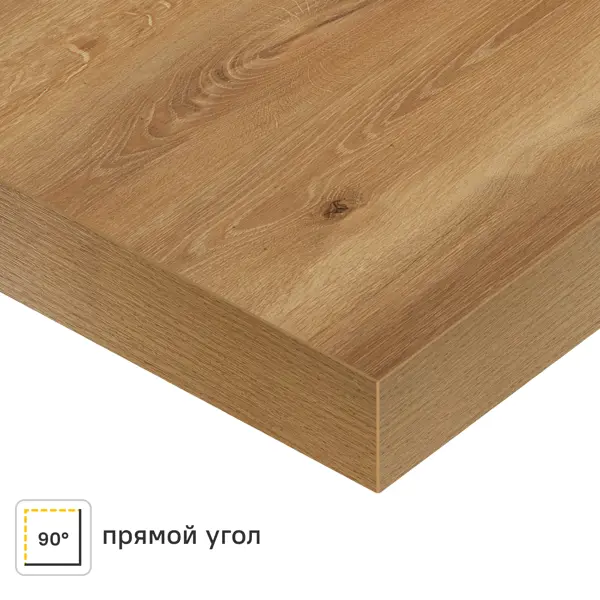 Столешница Дуб горный 120x3.8x80 см ЛДСП цвет мультиколор