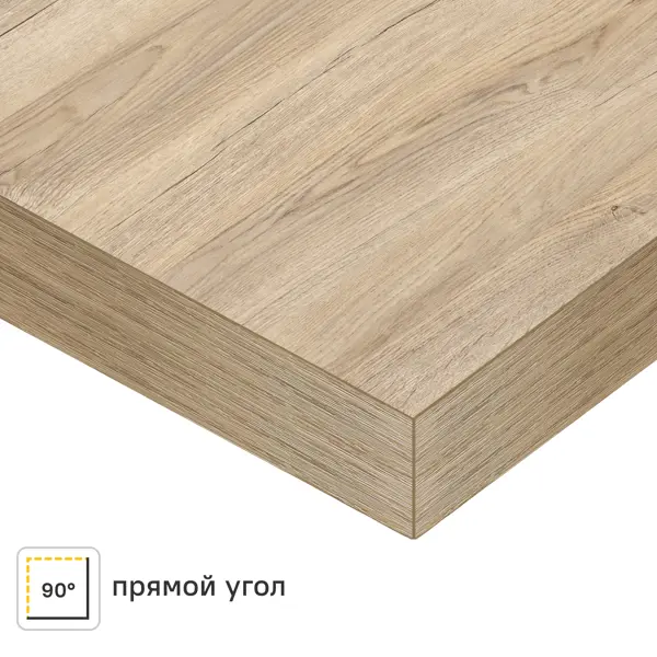 Столешница Дуб мадуро 120x3.8x80 см ЛДСП цвет коричневый