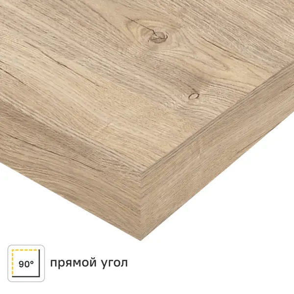 Столешница Дуб Мадуро 300x60x3.8 см ЛДСП цвет коричневый