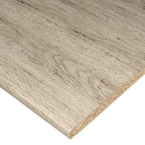 Столешница KONSENSA Дуб Корсика 240x60x2.5 см ДСП цвет светлое дерево