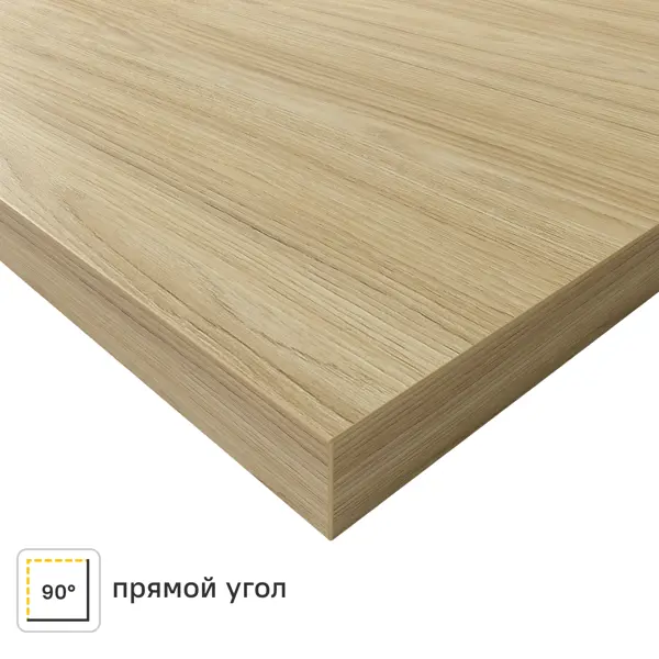 Столешница KONSENSA Ирбит 60x120x3.8 см ДСП цвет коричневый