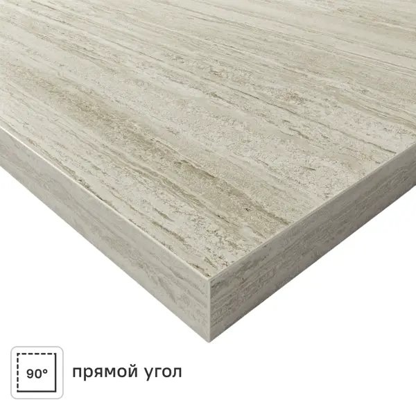 Столешница KONSENSA Россонь 240x60x3.8 см ДСП цвет коричневый