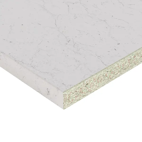 Столешница KONSENSA Топса 240x60x0.38 см ДСП/CPL цвет серо-белый