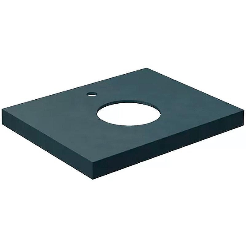 Столешница под раковину Kerama Marazzi Canaletto Про Чементо 60 CN60.DD507320R Синяя темная матовая