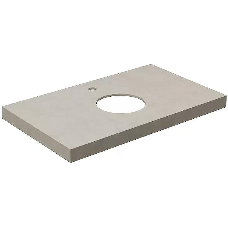 Столешница под раковину Kerama Marazzi Canaletto Про Чементо 80 CN80.DD506920R Бежевая матовая