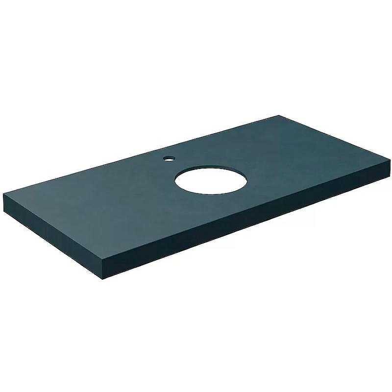 Столешница под раковину Kerama Marazzi Canaletto Про Чементо 100 CN100.DD507320R Синяя темная матовая