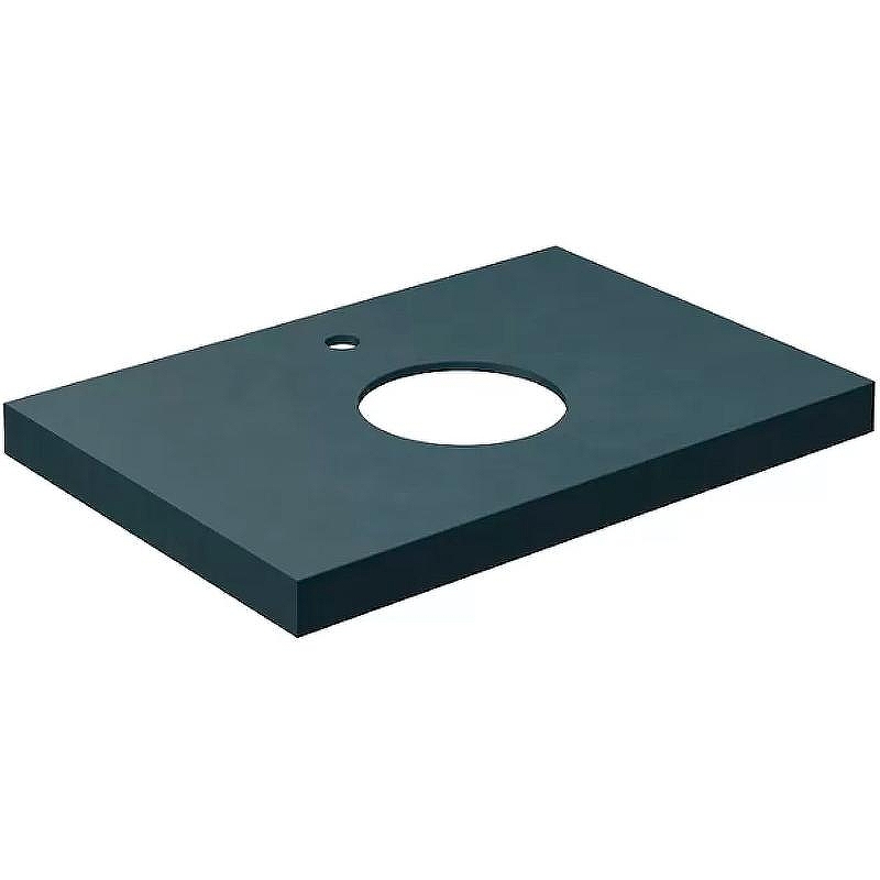 Столешница под раковину Kerama Marazzi Canaletto Про Чементо 70 CN70.DD507320R Синяя темная матовая