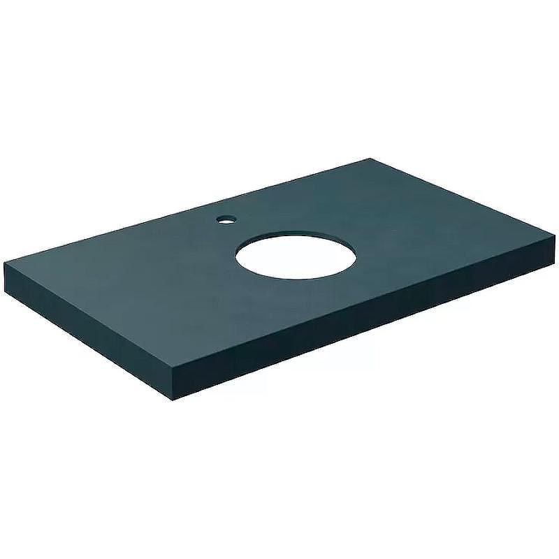 Столешница под раковину Kerama Marazzi Canaletto Про Чементо 80 CN80.DD507320R Синяя темная матовая